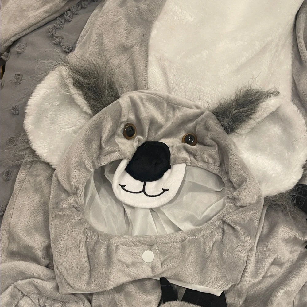 Halloween 24M Animal Koala Baby Toddler Funny Costume Cosplay Romper new